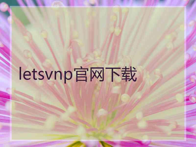 letsvnp官网下载