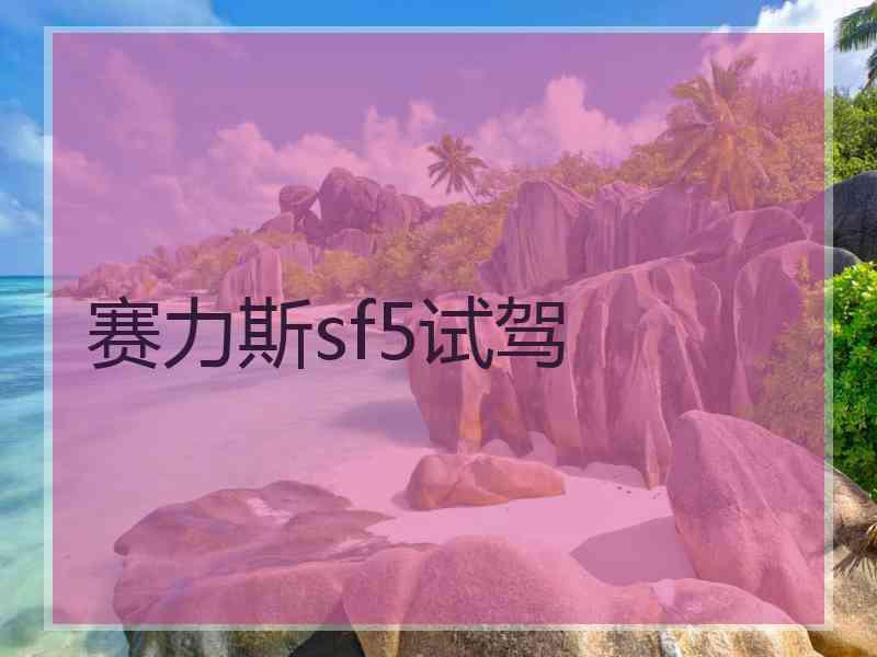 赛力斯sf5试驾